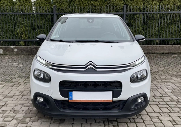 Citroen C3 cena 42999 przebieg: 59000, rok produkcji 2020 z Białystok małe 106